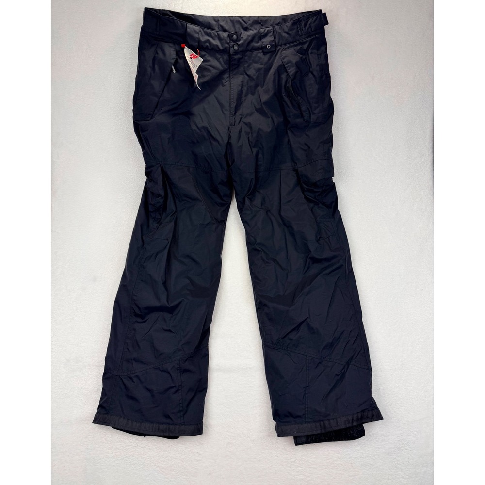 Polar Edge Silver Series Mens XXL Black Snow Pants Water Resistant Ski Snowboard